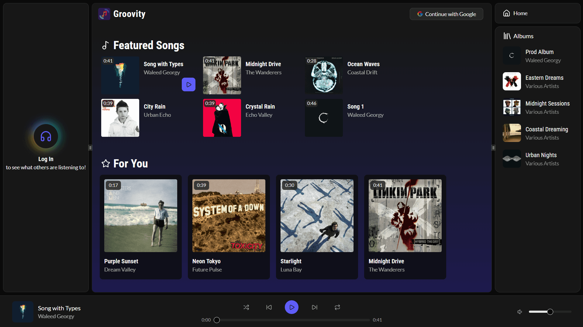 A web app to play music and chat with friends in real-time
